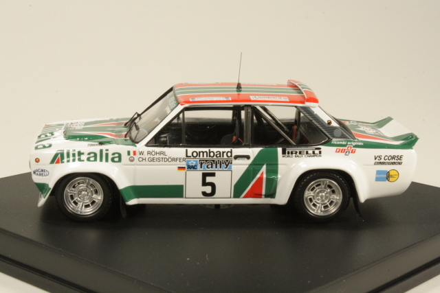 Fiat 131 Abarth, 8th. RAC 1978, W,Röhrl, no.5 - Sulje napsauttamalla kuva