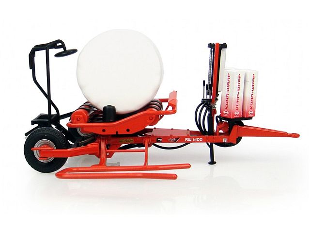 Kuhn RW1400, Trailed Round Bale Wrapper