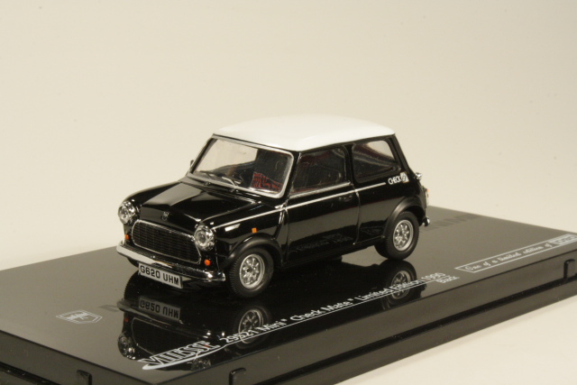 Mini Cooper Check Mate 1990, black/white - Click Image to Close