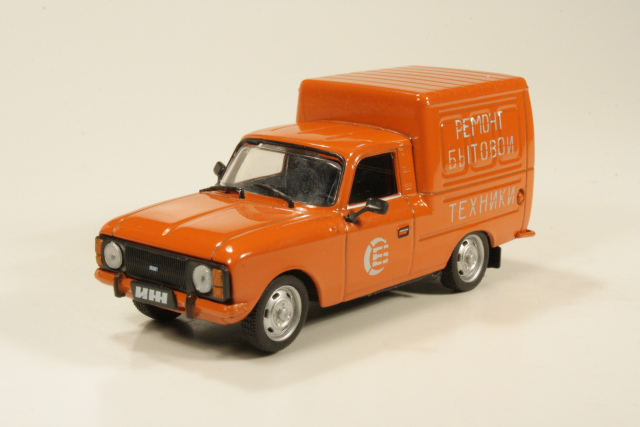 IZH 2715 Delivery Van 1973, orange