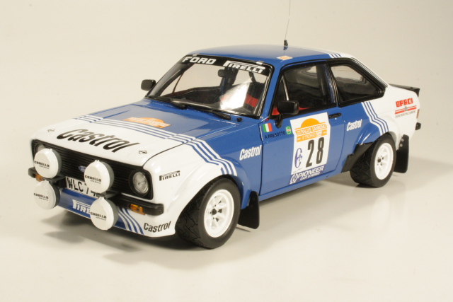 Ford Escort Mk2 RS1800, SanRemo 1981, A.Presotto, no.28