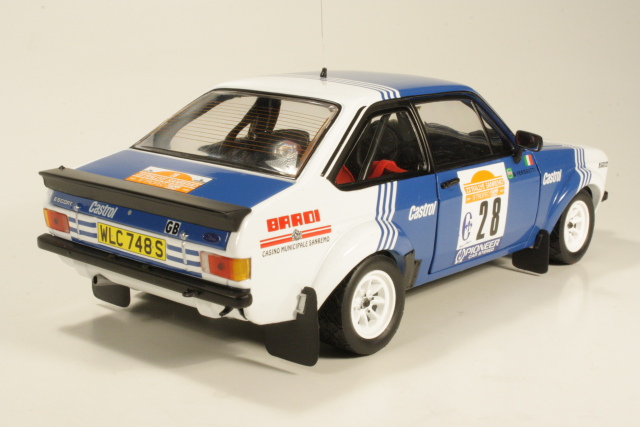 Ford Escort Mk2 RS1800, SanRemo 1981, A.Presotto, no.28