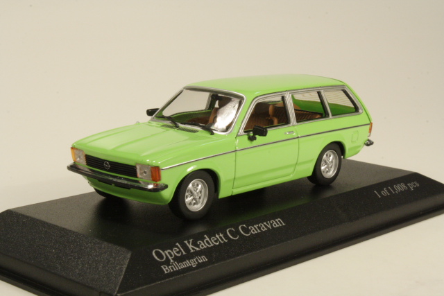Opel Kadett C Caravan L 1978, vihreä
