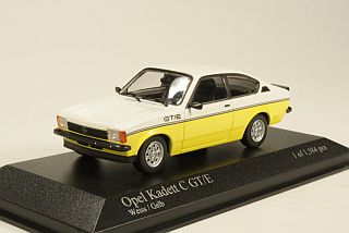 Opel Kadett C GT/E 1978, valkoinen/keltainen - Sulje napsauttamalla kuva