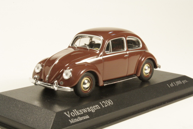 VW Beetle 1200 1953, brown