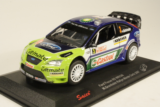 Ford Focus WRC, Monte Carlo 2007, Gronholm, no.3