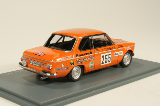 BMW 2002, Monte Carlo 1973, W.Stiller, no.255 "Jägermeister"