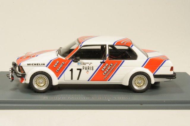 BMW 320 (e21) Gr.2 , Monte Carlo 1980, T.Mäkinen, no.17