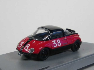 Fiat Abarth 750 Vignale "Goccia" Mille Miglia 1957, no.38