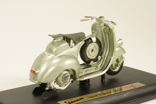 Set Di 2 Scooter In Miniatura 1:18 Maisto – Piaggio Vespa Sport 6 Giorni + Hoffmann 125 – Modelli Da Collezione
