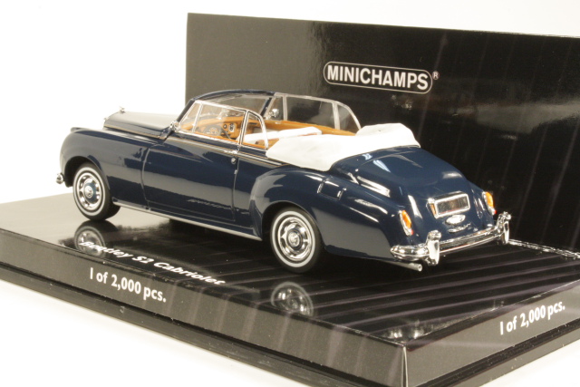 Bentley S2 Cabriolet 1960, tummansininen