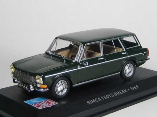 Simca 1501 S Break 1969, tumman vihreä