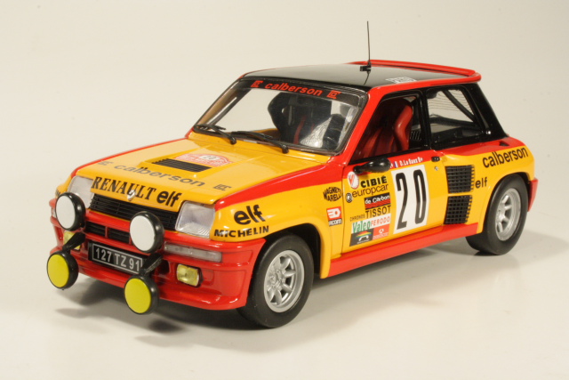 Renault 5 Turbo, Monte Carlo 1981, B.Saby, no.20 - Sulje napsauttamalla kuva