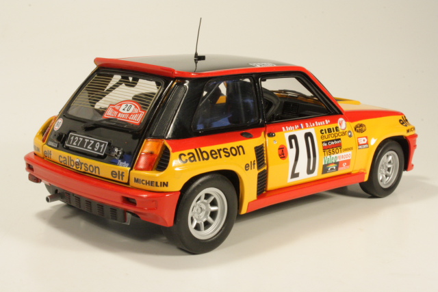 Renault 5 Turbo, Monte Carlo 1981, B.Saby, no.20 - Sulje napsauttamalla kuva