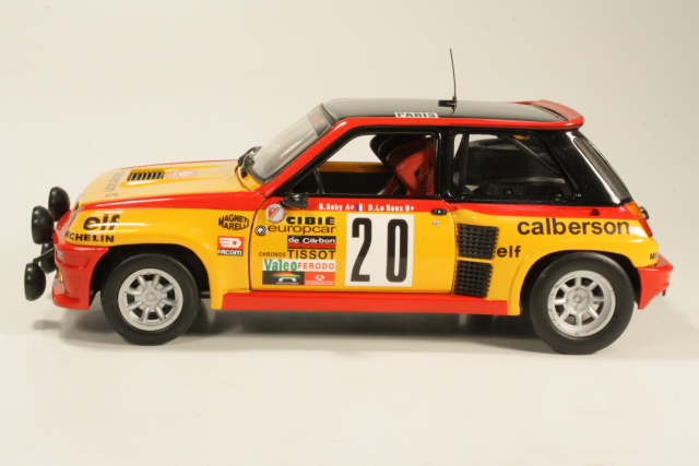 Renault 5 Turbo, Monte Carlo 1981, B.Saby, no.20 - Sulje napsauttamalla kuva