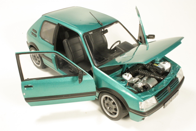 Peugeot 205 GTi 1990, green