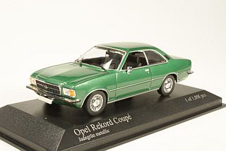 Opel Rekord D Coupe 1975, vihreä - Sulje napsauttamalla kuva