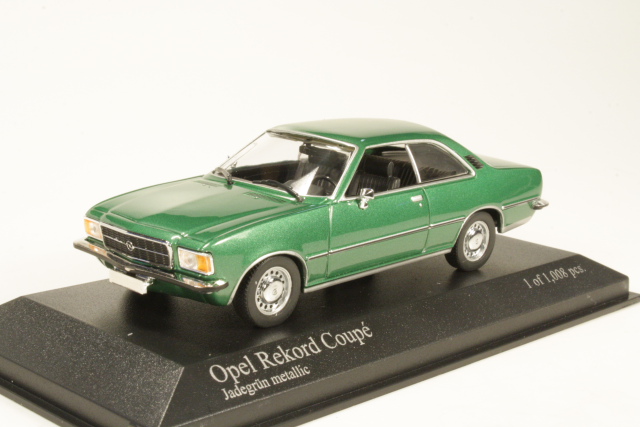 Opel Rekord D Coupe 1975, vihreä
