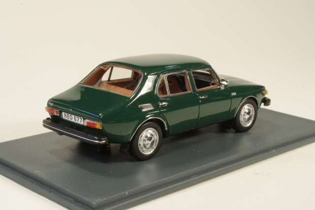 Saab 99 4d 1975, dark green