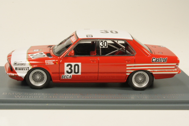 BMW 528i (e28) Gr.A ETCC 24h Spa 1982, Heyer-Joosen-Hahne, no.30