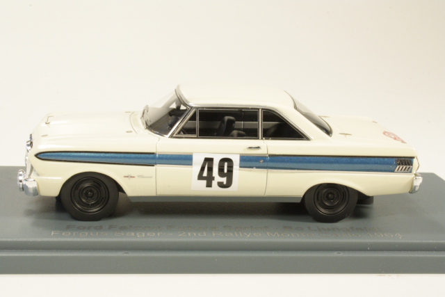 Ford Falcon Futura Sprint, Monte Carlo 1964, B.Ljungfeld, no.49 - Sulje napsauttamalla kuva