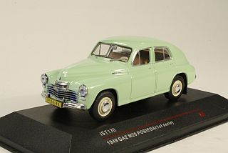 GAZ M20 Pobieda (1st series) 1949, light green