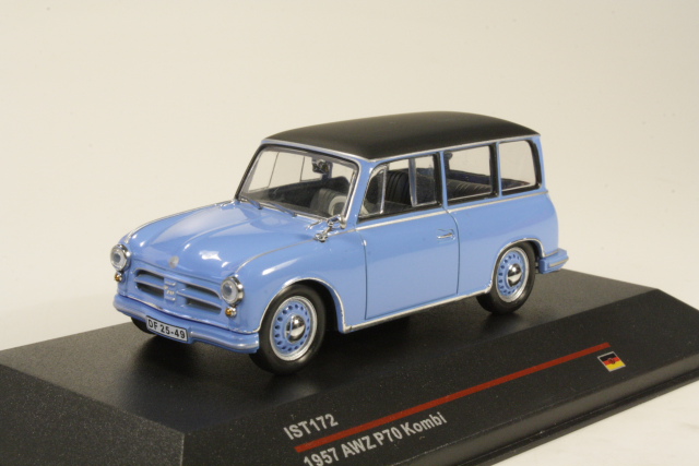 AWZ P70 Kombi 1957, blue/black