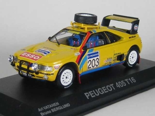 Peugeot 405 T16 Paris-Dakar 1990, A.Vatanen, no.203