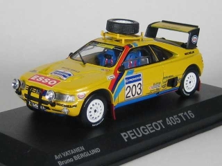 Peugeot 405 T16 Paris-Dakar 1990, A.Vatanen, no.203 - Sulje napsauttamalla kuva