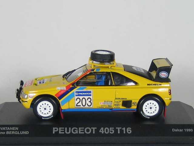 Peugeot 405 T16 Paris-Dakar 1990, A.Vatanen, no.203