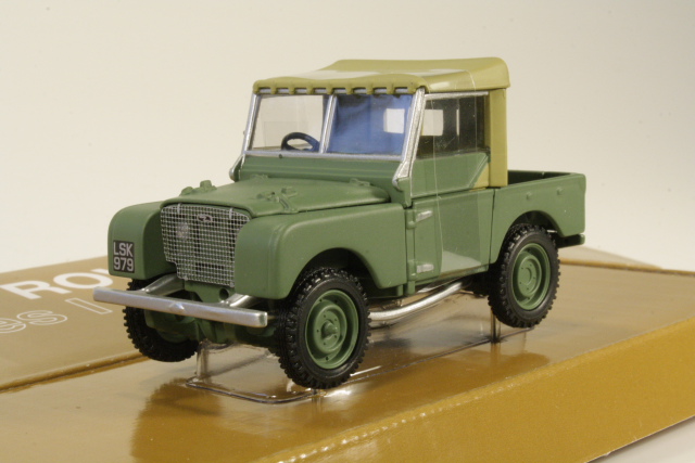 Land Rover Ser.1, green with Haynes Miniature History Book
