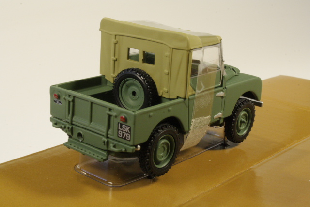 Land Rover Ser.1, green with Haynes Miniature History Book