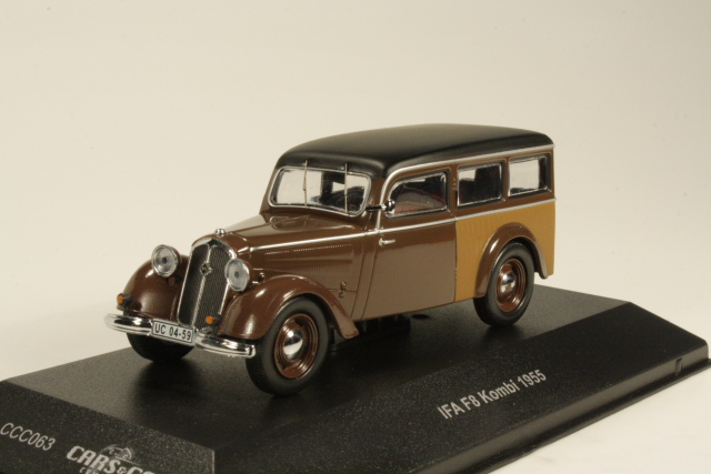 IFA F8 Kombi 1955, ruskea