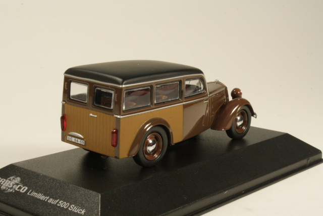 IFA F8 Kombi 1955, ruskea