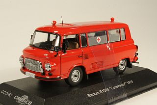 Barkas B1000 Feuerwehr 1970, punainen - Sulje napsauttamalla kuva