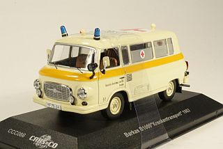 Barkas B1000 Krankentransport SMH DRK Dresden 1963, cream