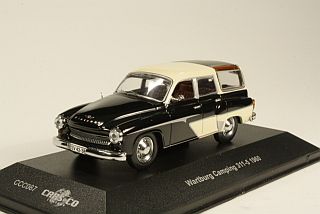 Wartburg 311 Camping 1960, musta/valkoinen