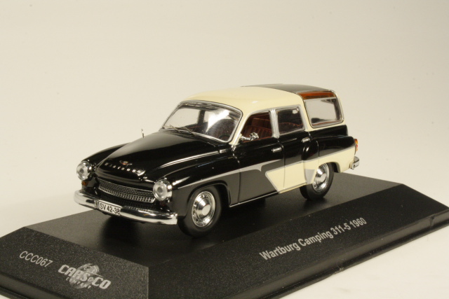 Wartburg 311 Camping 1960, black/white