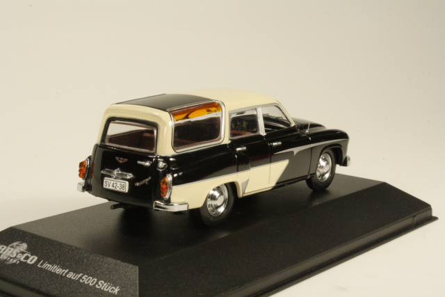 Wartburg 311 Camping 1960, black/white