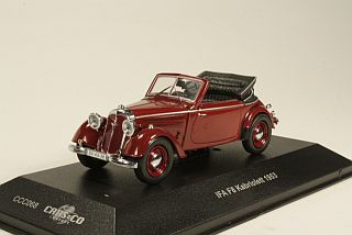 IFA F8 Kabriolett 1953, tummanpunainen