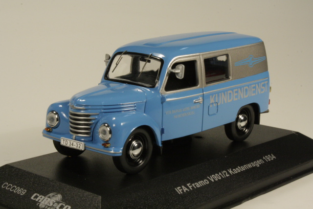 IFA Framo V901/2 "Kundendienst" 1954, sininen - Sulje napsauttamalla kuva