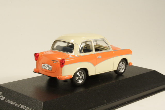 Trabant P50 1958, red/white