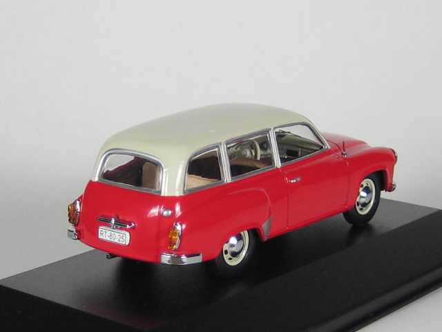 Wartburg 311-1 Kombi 1962, punainen