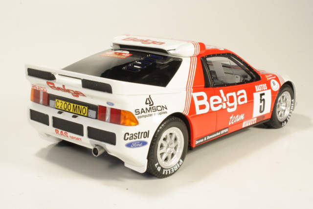 Ford RS200, 1st. GEKO Ypres Rally 1986, R.Droogmans, no.5