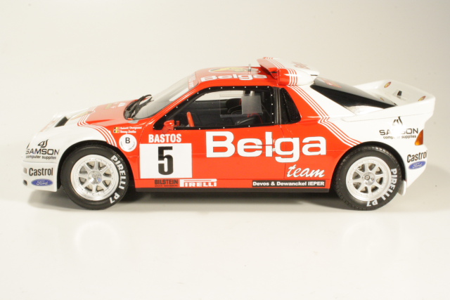 Ford RS200, 1st. GEKO Ypres Rally 1986, R.Droogmans, no.5