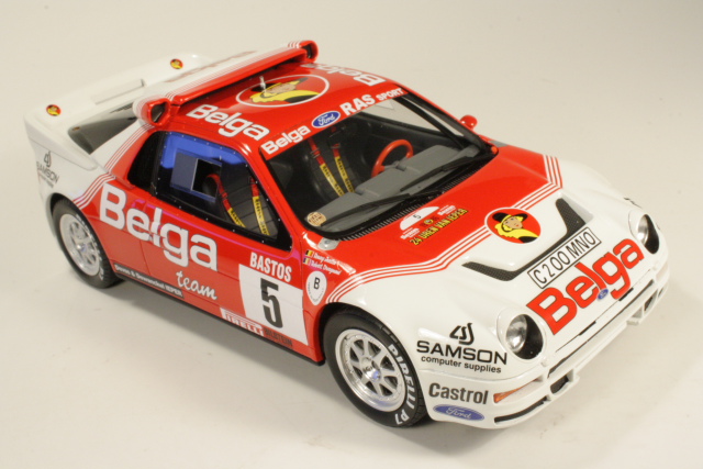 Ford RS200, 1st. GEKO Ypres Rally 1986, R.Droogmans, no.5