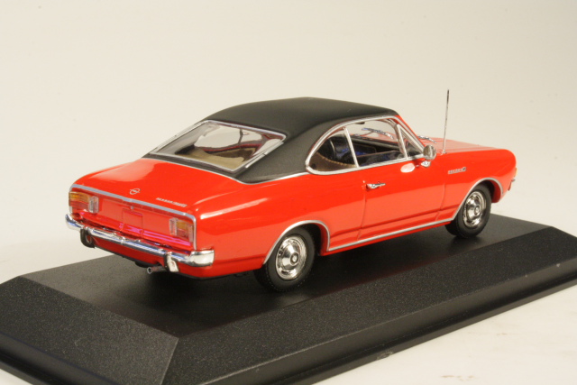 Opel Rekord C Coupe 1966, punainen - Sulje napsauttamalla kuva