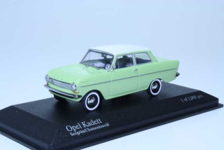 Opel Kadett A 1962, vihreä/valkoinen