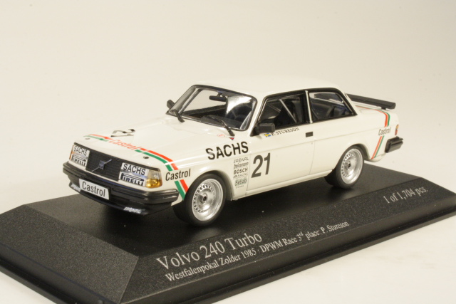 Volvo 240 Turbo, DTM Champion 1985, P.Stureson, no.21 - Sulje napsauttamalla kuva