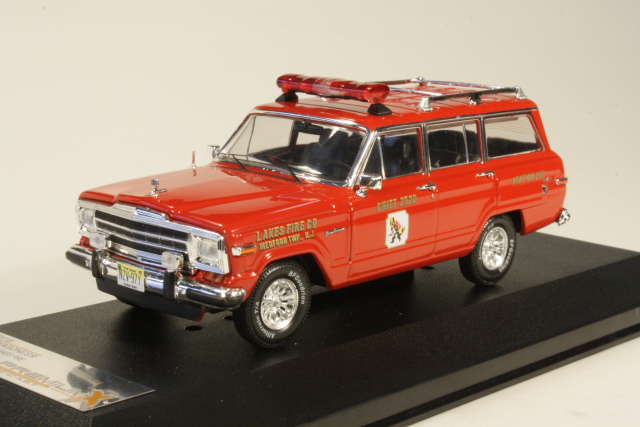 Jeep Wagoneer "Lakes Fire" 1989, punainen